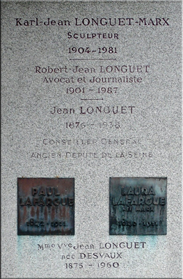 Tombe des époux Lafargue